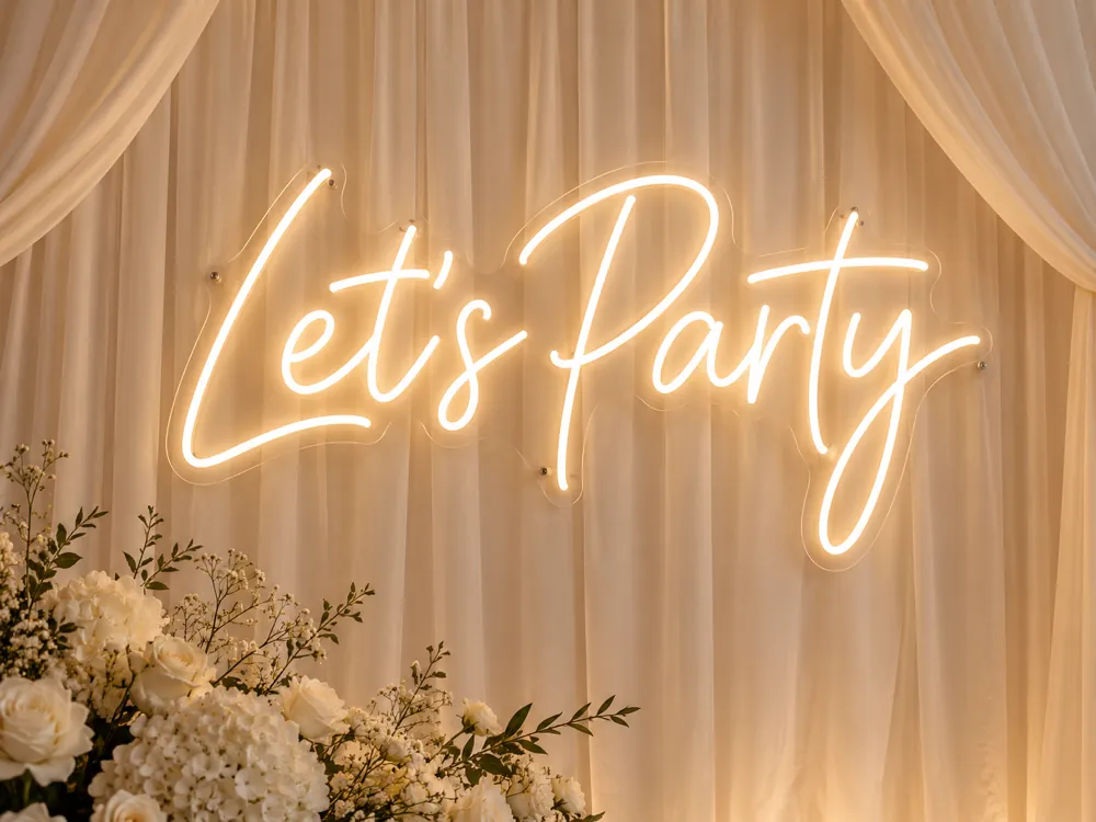 Neon signs styling example